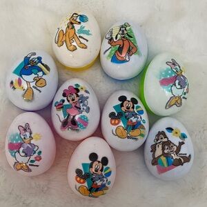 Disney Character Easter Egg Collection - Multicolor. Set of 9